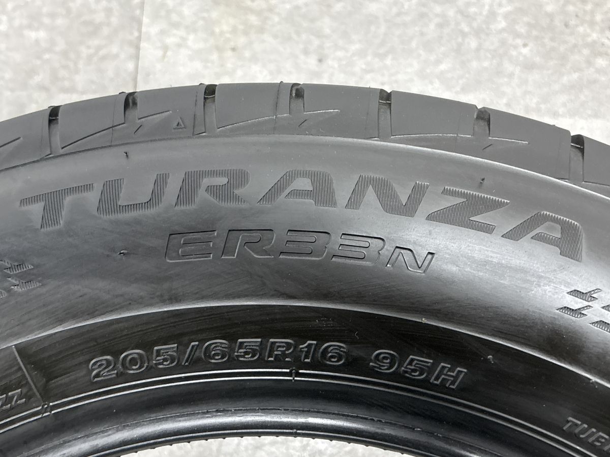 2026年製 新車外し品】ブリヂストン TURANZA ER33N 205/65R16 4本 