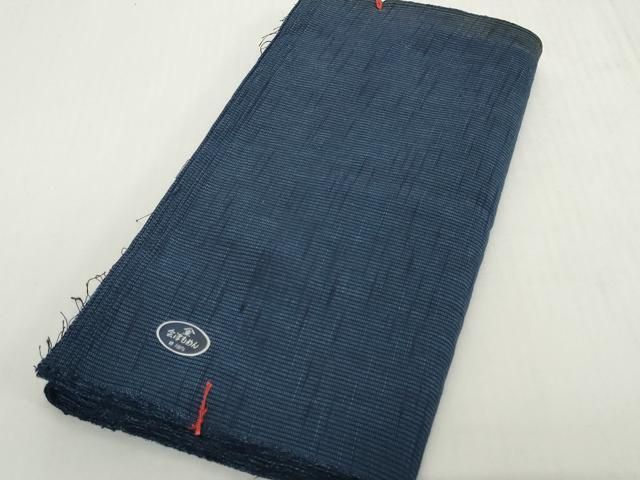 平和屋着物＊夏物　会津もめん　浴衣　反物　着尺　縞　未使用　DABH2220zzz
