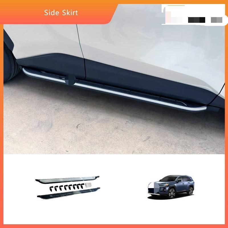 トヨタ Toyota RAV4 ／ ウィルダネス WILDLANDER 2026年式 専用設計 サイドステップ 高品質アルミニウム製 2枚セット 軽量・高強度・耐食性 乗り降りサポート ボディサイドプロテクター 傷防止・汚れ防止 ドレスアップ 選べる2デザイン