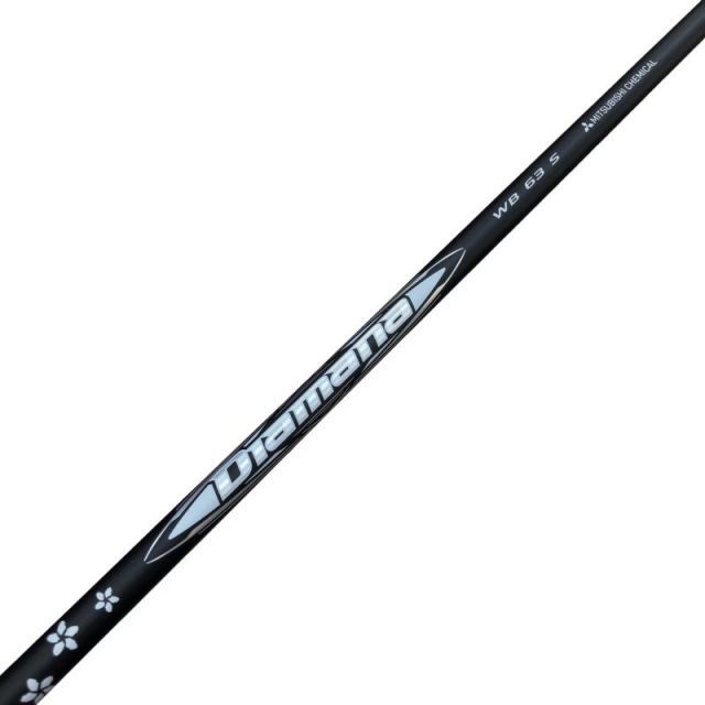 【中古】 コブラスリーブ付き(DARKSPEED系) 三菱ケミカル(レイヨン)ドライバー用 シャフト Diamana WB 63 (フレックスS)Bランク ゴルフクラブ