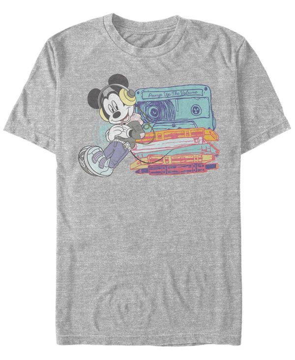 フィフスサン メンズ トップス Tシャツ Fifth Sun Mens Mickey Tapes Short Sleeve TShirt Heather Gray グレー