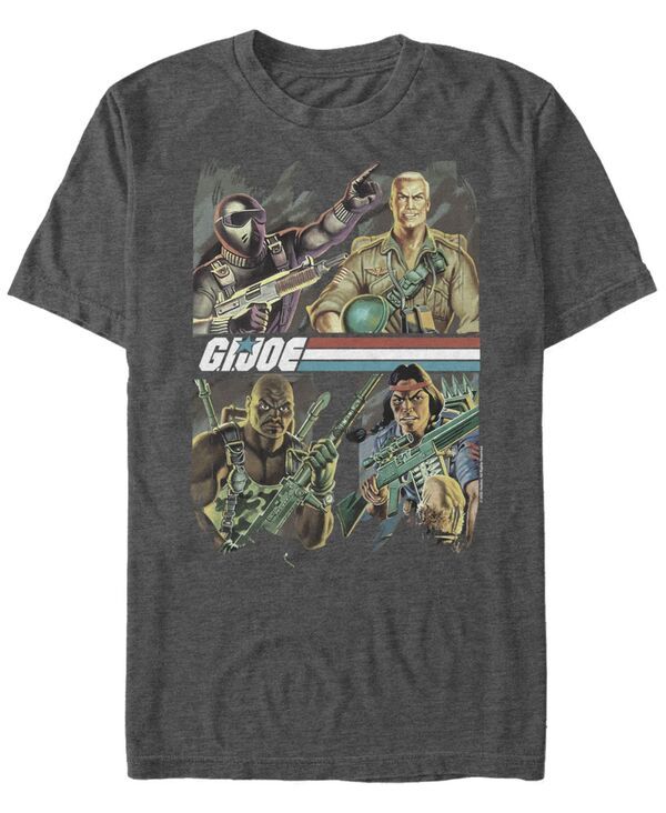 フィフスサン メンズ トップス Tシャツ Fifth Sun Mens GIJoe Character Box Up Short Sleeve TShirt Dark Gray グレー