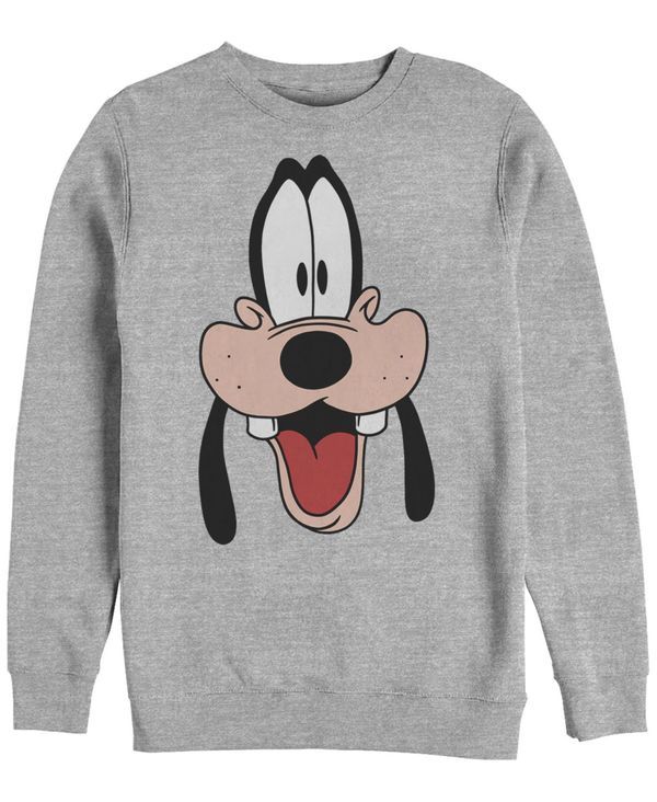 フィフスサン メンズ トップス Tシャツ Fifth Sun Mens Goofy Dad Big Face Long Sleeve TShirt Heather Gray グレー