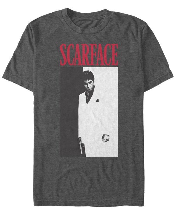 フィフスサン メンズ トップス Tシャツ Fifth Sun Mens Scarface Poster Short Sleeves Tshirt Charcoal Heather チャコール