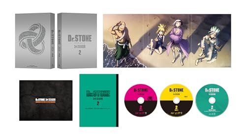 『Ｄｒ．ＳＴＯＮＥ』3rd SEASON Blu-ray BOX 2 初回生産限定版（法人特典なし） [Blu-ray]