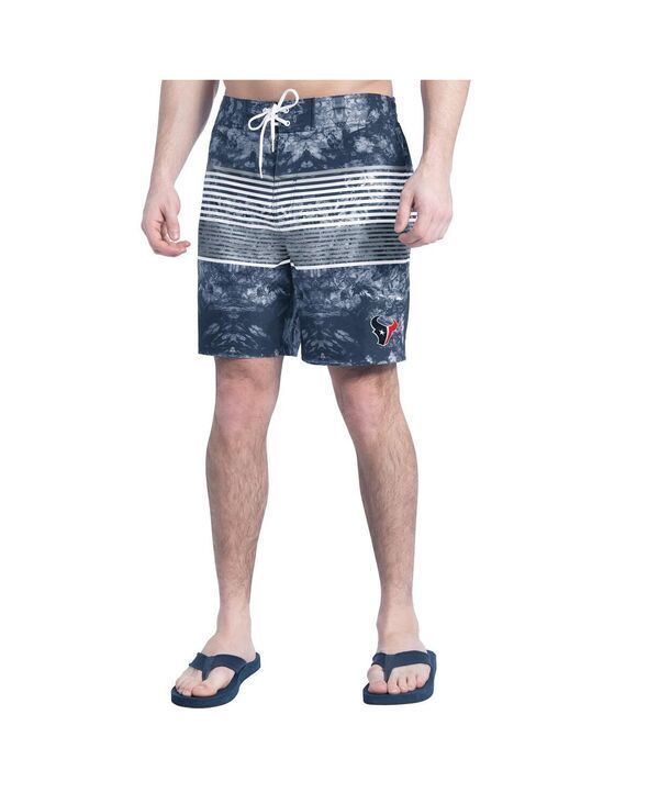 カール バンクス メンズ 水着 ハーフパンツ・ショーツ ショートパンツ GIII Sports by Carl Banks Mens NavyGray Houston Texans Horizon V