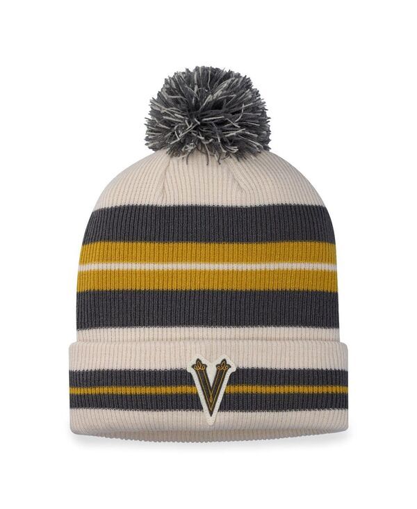 ファナティクス メンズ アクセサリー 帽子 ニット Fanatics Mens Vegas Golden Knights Charcoal Cream 2024 NHL Winter Classic
