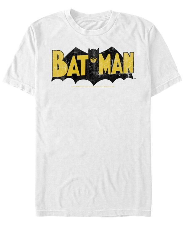 フィフスサン メンズ トップス Tシャツ ロゴ Fifth Sun DC Mens Batman Retro Bat Logo Short Sleeve TShirt White ホワイト