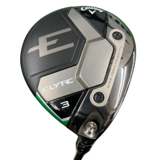 【中古】 キャロウェイ ELYTE 3W フェアウェイウッド FW VENTUS GREEN 50 for CW(ELYTE FW) (フレックスS) メンズ 男性用 右利き 右用 Cランク ゴルフクラブ