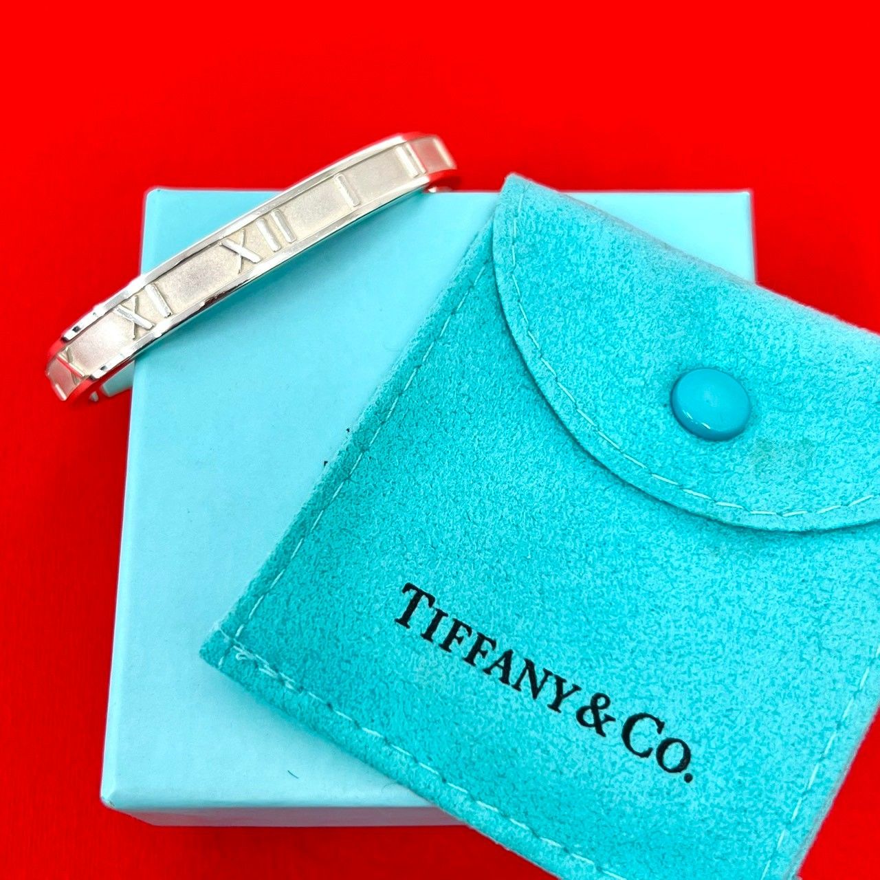 極 美品 箱 袋付き TIFFANY&Co. ティファニー ヴィンテージ アトラス