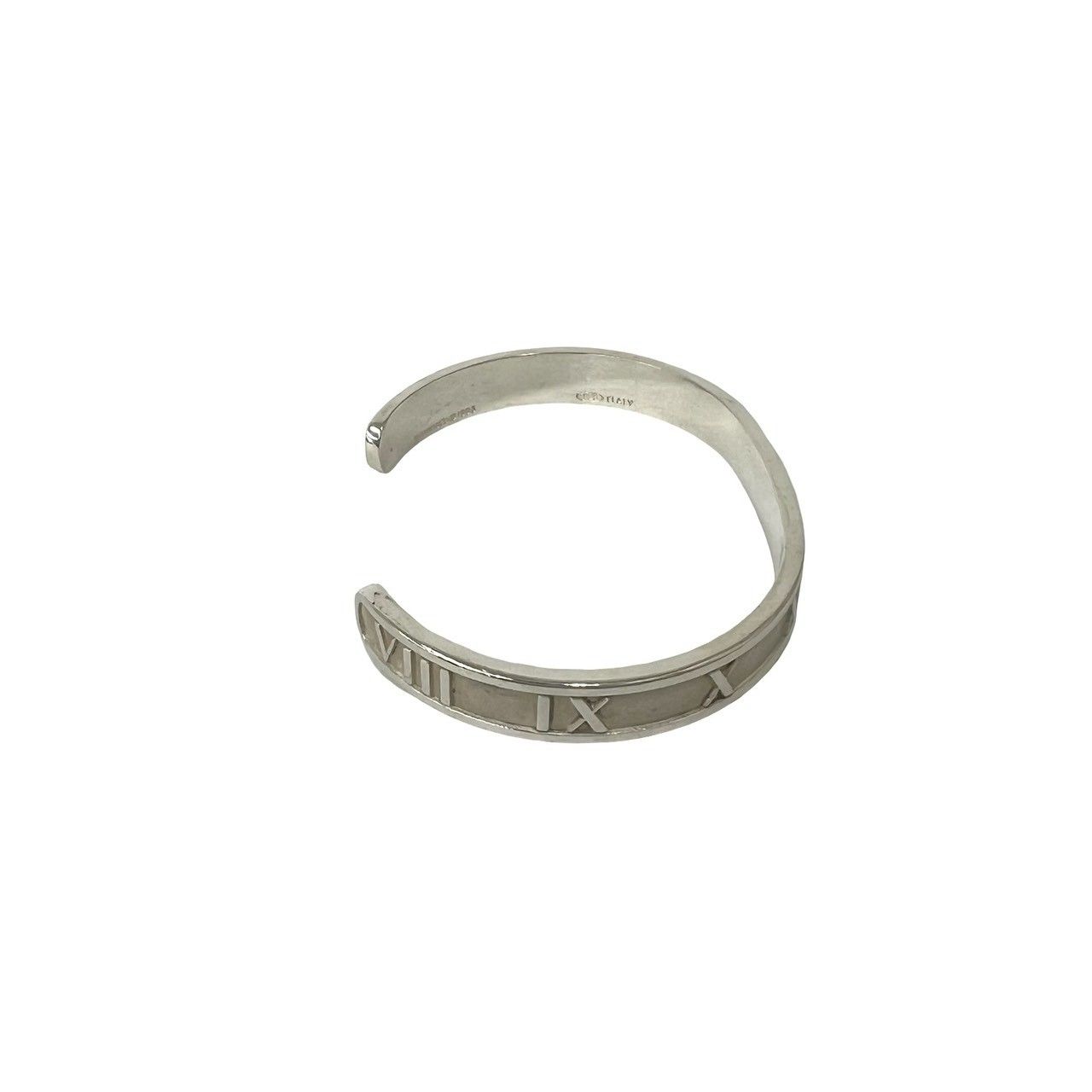 ティファニー　アトラス　シルバー925　バングル　箱保存袋付　40458 極 美品 箱 袋付き TIFFANY&Co. ティファニー ヴィンテージ アトラス