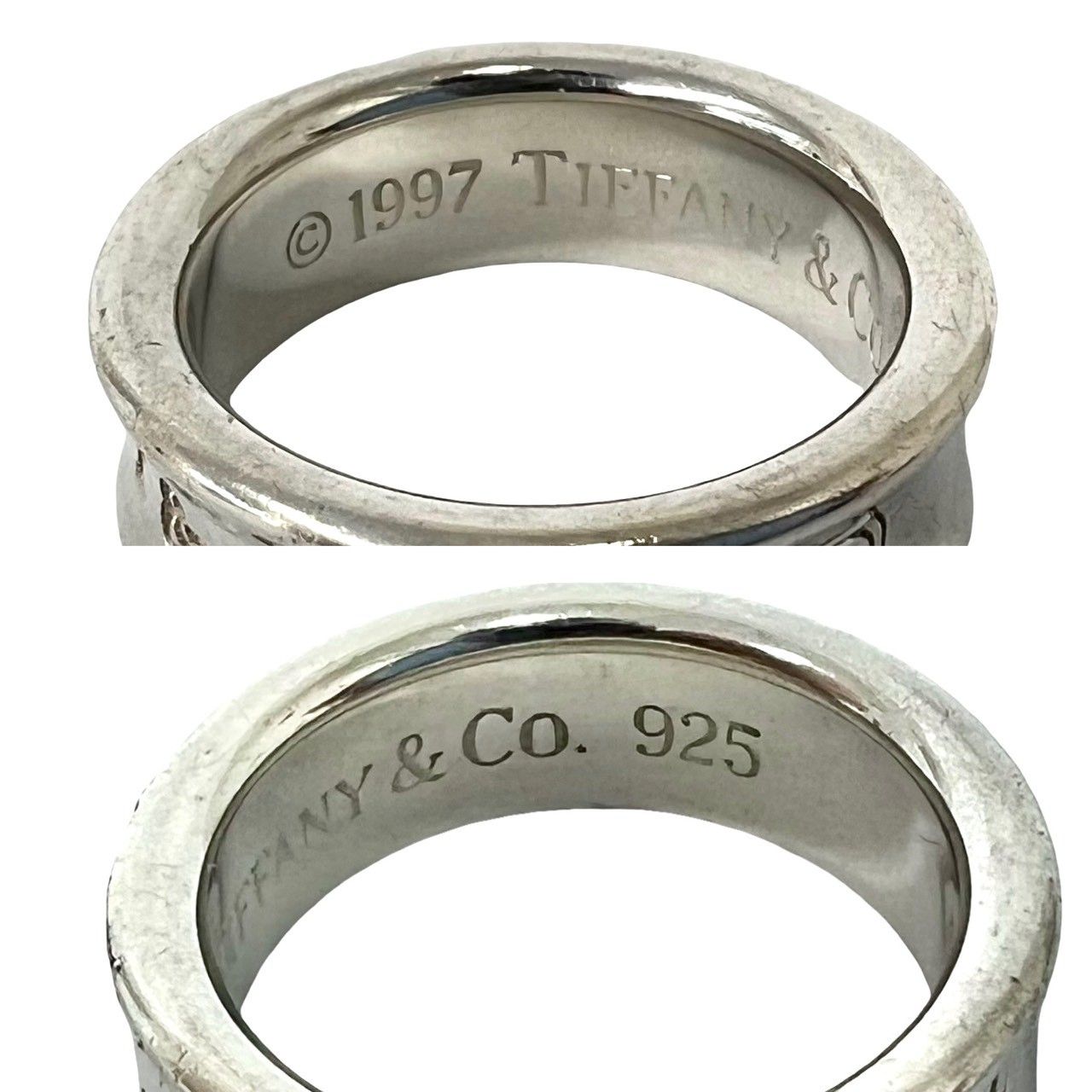 極 美品 TIFFANY&Co. ティファニー ヴィンテージ ナロー リング