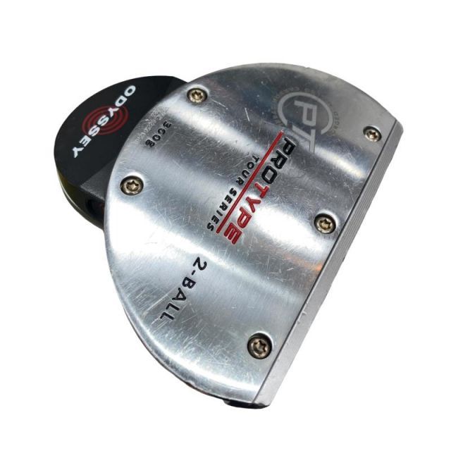 【中古】 オデッセイ PROTYPE TOUR SERIES 2・BALL 33インチ パター PT スチール (フレックスその他) メンズ 男性用 右利き 右用 Dランク ゴルフクラブ