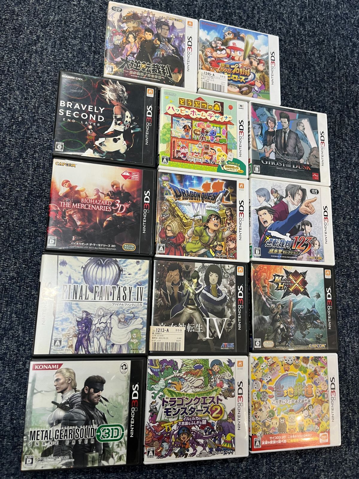 中古品　【ニンテンドー3DS ソフト 14本 まとめ売り】