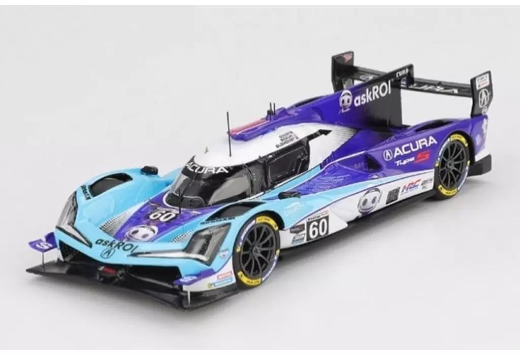【新品】ミニカー 1/43 Acura ARX-06 IMSA セブリング12時間 2025 Acura Meyer Shank Racing #60 [TSM430873]