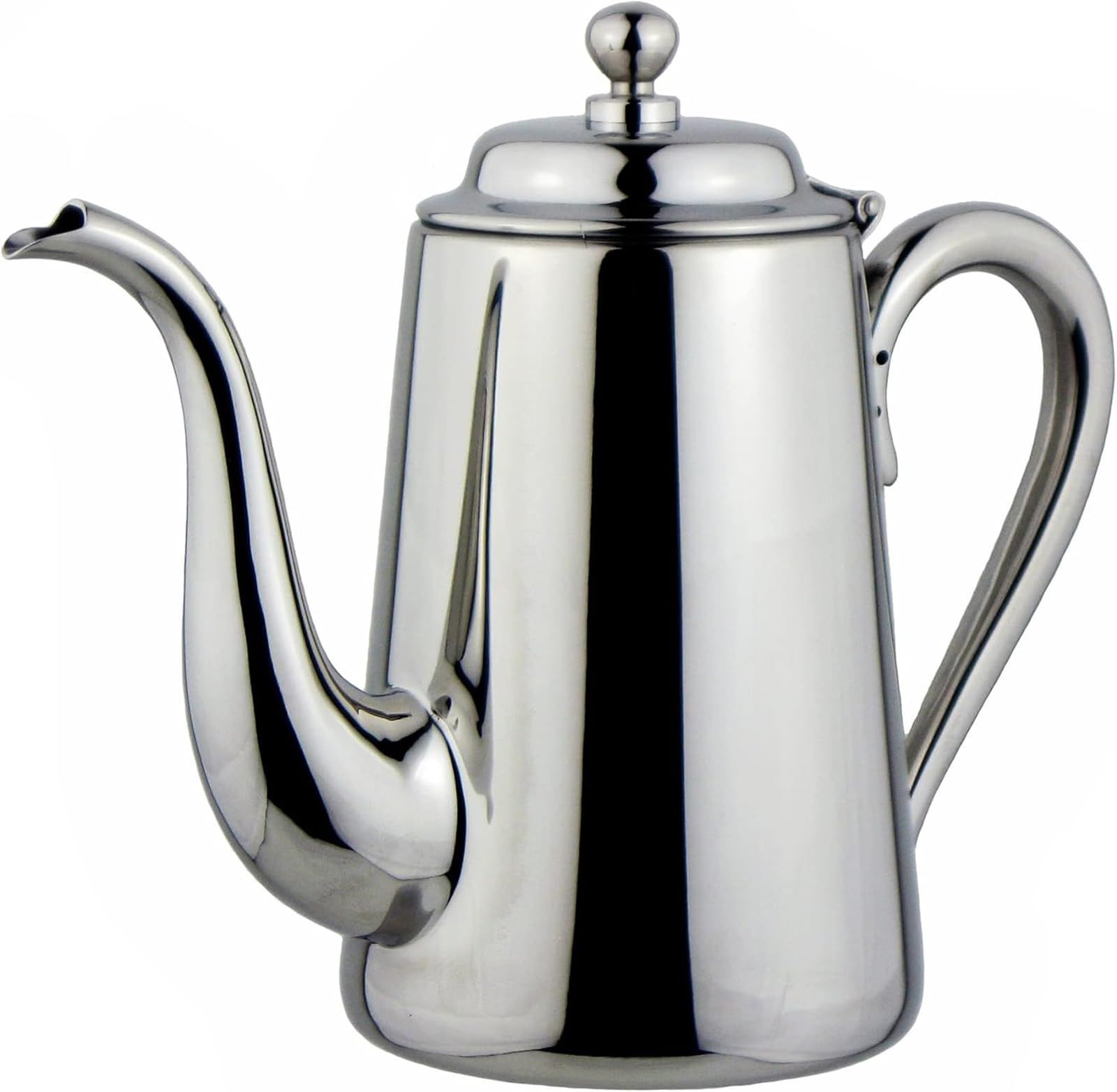 三宝産業 ユキワ 18-8 M型 コーヒーポット 5人用 750ml 日本製 [0.8 L]