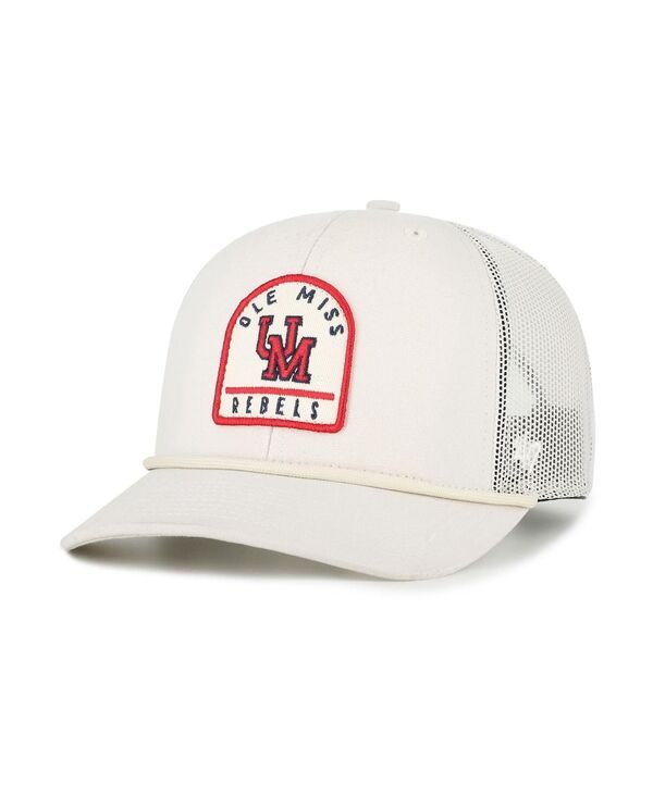 47 ブランド メンズ アクセサリー 帽子 ベスト 47 Brand Mens and Womens Cream Ole Miss Rebels Core Inline Gravestone Adju