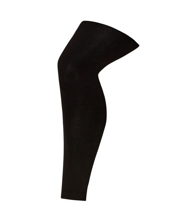 アベニュー レディース ボトムス レギンス プラスサイズ AVENUE Womens Plusize Plush Lined Footless Leggings Black ブラック