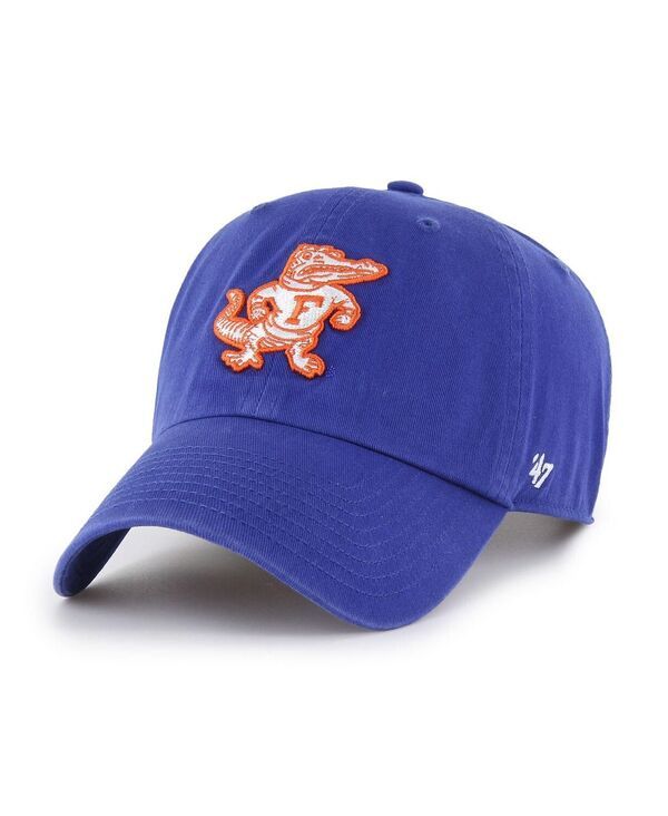 47 ブランド メンズ アクセサリー 帽子 47 Brand Mens Royal Florida Gators Vault Clean Up Adjustable Hat Royal
