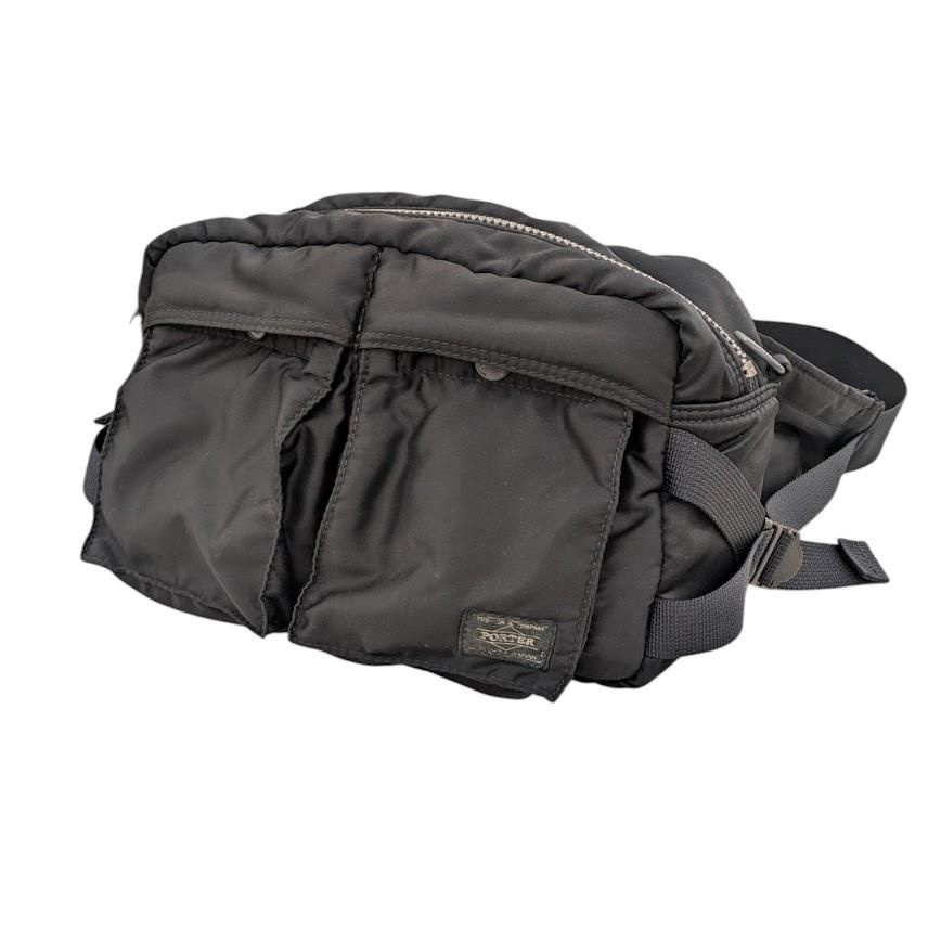 PORTER ポーター TANKER タンカー Waist Bag ウエストバッグ ブラック