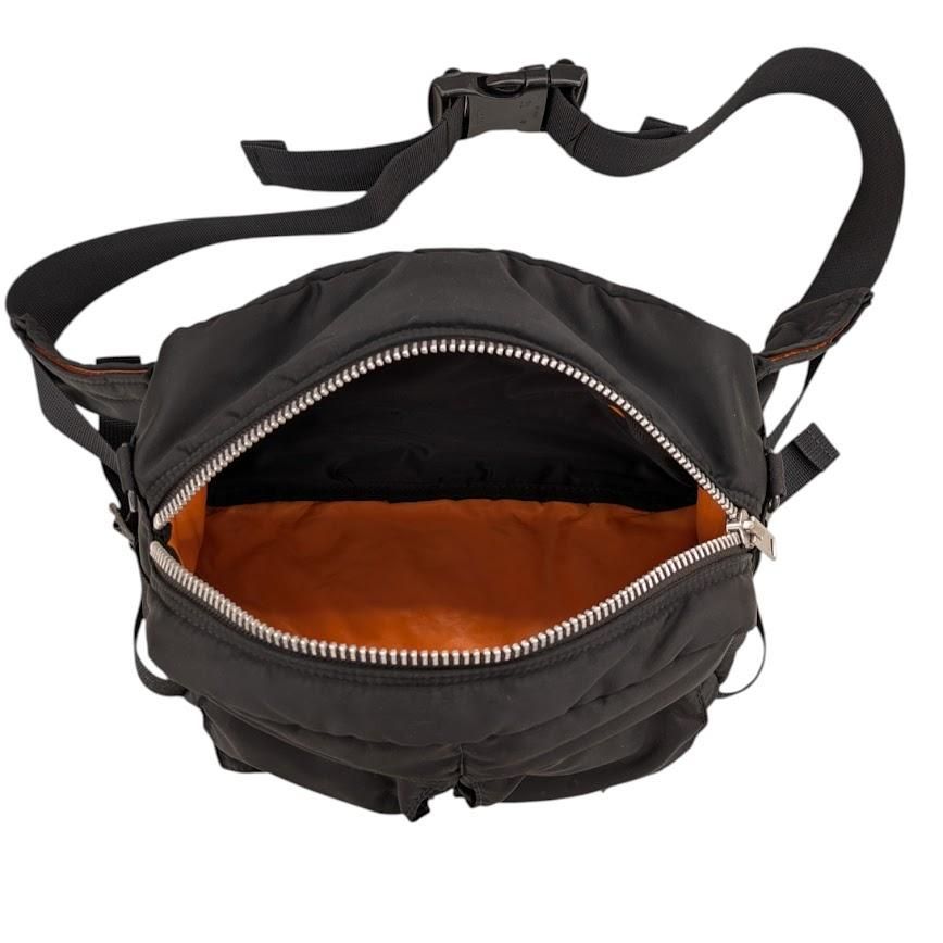 【未使用級】PORTER ポーター タンカー ウエストバック ブラック PORTER ポーター TANKER タンカー Waist Bag ウエストバッグ ブラック