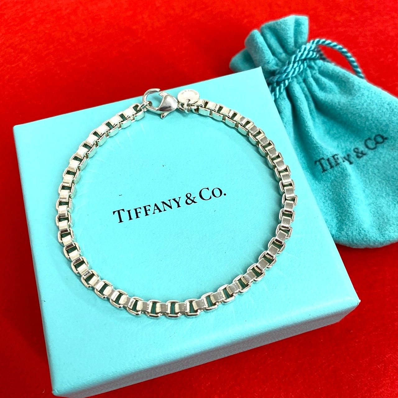 極 美品 箱 袋付き TIFFANY&Co. ティファニー ヴィンテージ ベネチアン