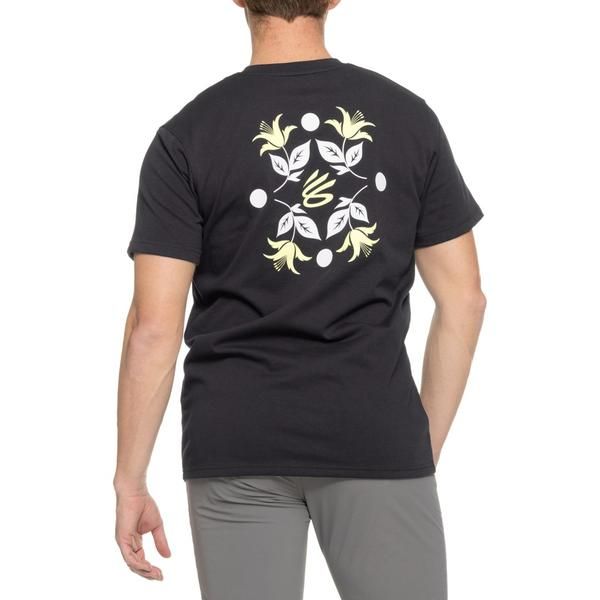 アンダーアーマー メンズ トップス シャツ Under Armour Curry Cali Azalea TShirt Short Sleeve Black ブラック