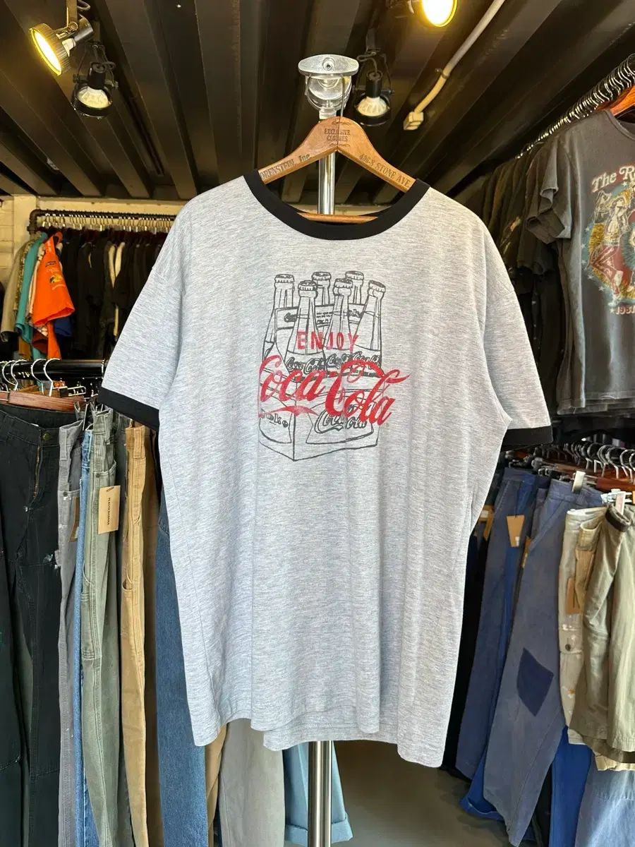 105 コカコーラ FREEing リンガー Tシャツ