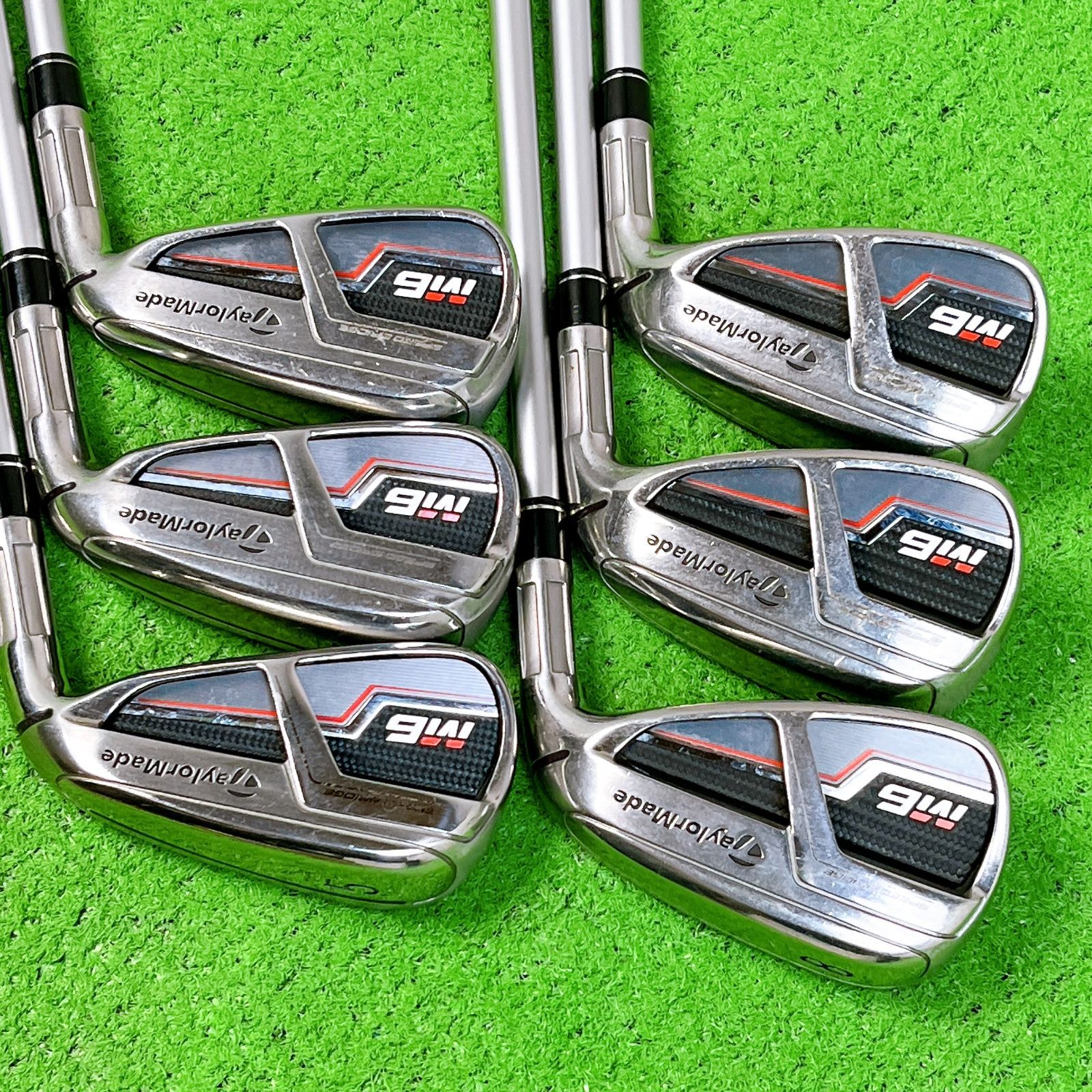 テーラーメイド M6 メンズ アイアンセット 右打ち 6本 TaylorMade 中古