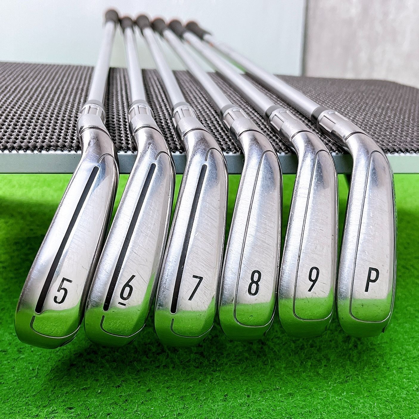 テーラーメイド M6 メンズ アイアンセット 右打ち 6本 TaylorMade 中古