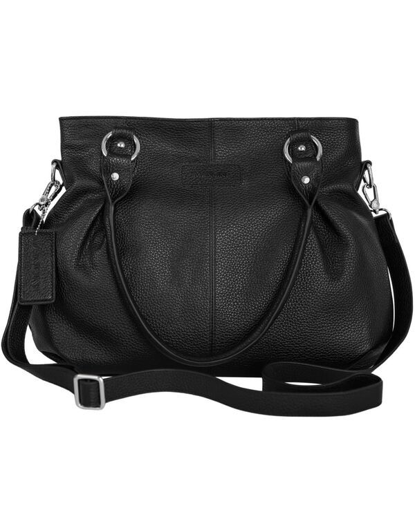 マンシーニ レディース バッグ ミニ Mancini Melanie Mini Convertible Shoulder Bag Black ブラック