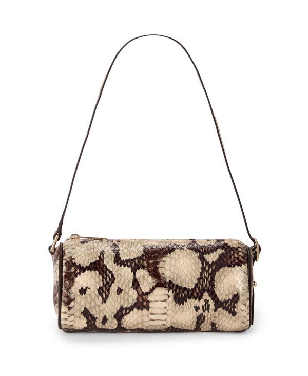 ブランミン レディース バッグ Brahmin Billie Small Barrel Shoulder Handbag Feline Mythos