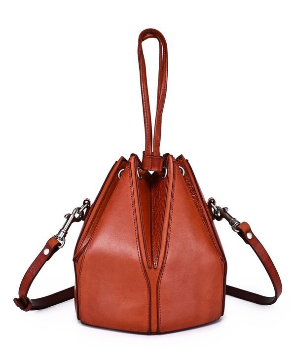 オールドトレンド レディース バッグ ミニ OLD TREND Prismini Convertible Bucket Crossbody Handbag Cognac Brown ブラウン