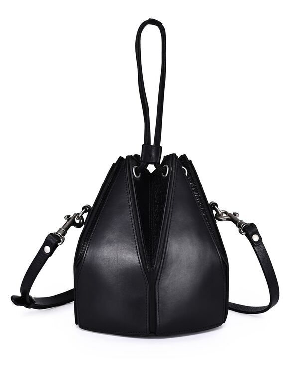 オールドトレンド レディース バッグ ミニ OLD TREND Prismini Convertible Bucket Crossbody Handbag Midnight Black ブラック