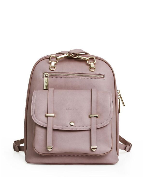 ベルアンドブルーム レディース バッグ バックパック・リュックサック レザー Belle Bloom 5th Ave Leather Backpack Dusty pink ピンク