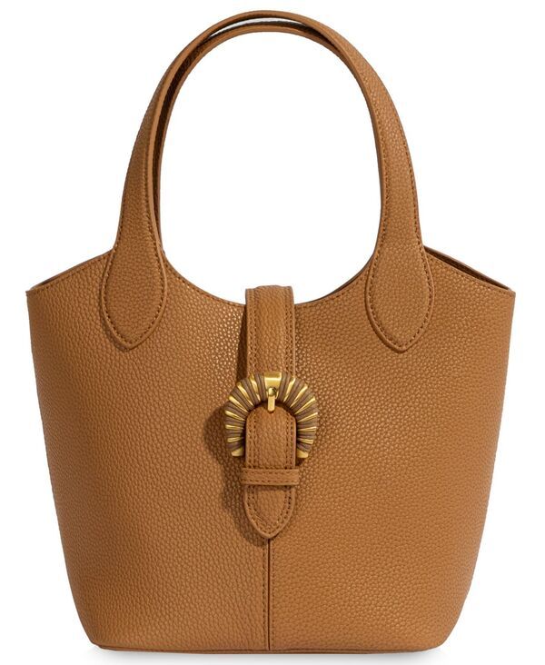 サムエデルマン レディース バッグ Sam Edelman Lucy Buckle Medium Crossbody Handbag Caramel