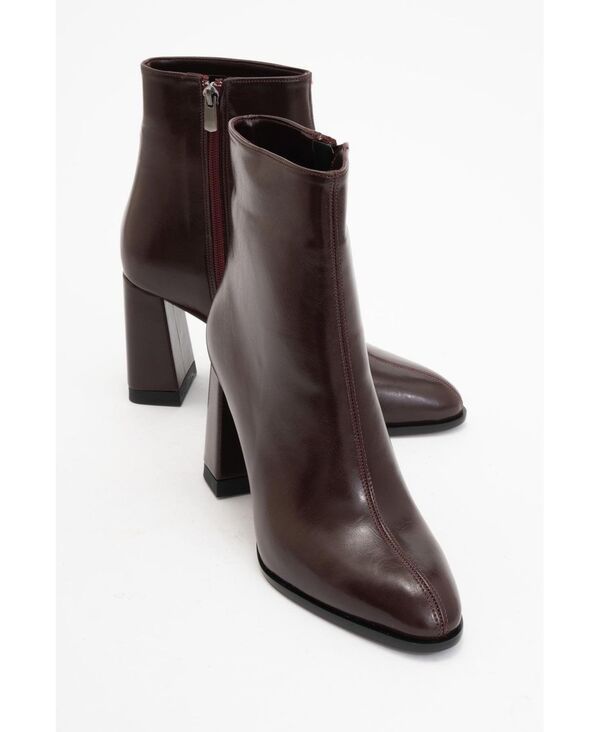 プロローグシューズ レディース ブーツ・レインブーツ ヒール Prologue Shoes Jewel Higheel Boot Burgundy faux leather バーガンディ 27,594円