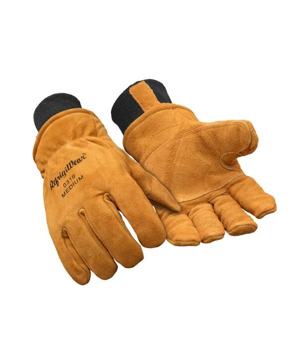 リフリジウェア メンズ アクセサリー 手袋 レザー RefrigiWear Mens Insulated Cowhide Leather Glove Gold ゴールド
