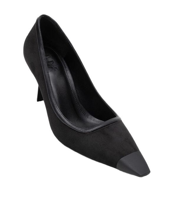 プロローグシューズ レディース パンプス Prologue Shoes Womens Rona Pointed Toe Pump Black suede ブラック