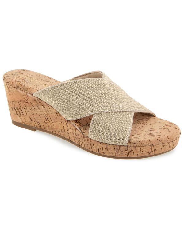 ケンジー レディース シューズ サンダル Kensie Womens Jule Wedge Sandal Platino