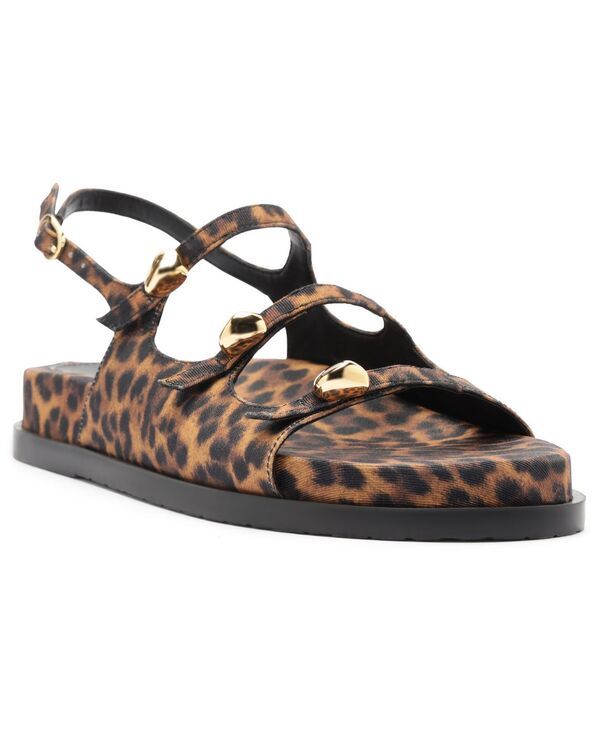 アレッツォ レディース シューズ サンダル Arezzo Womens Felice Flat Sandals Natural