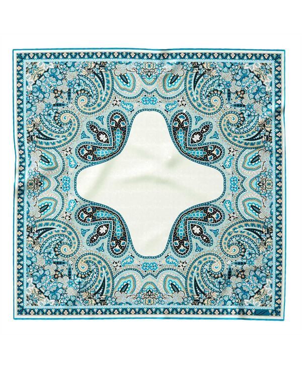 エリザベッタ メンズ アクセサリー ネクタイ シルク Elizabetta Mens Perugia Silk Pocket Square for Men Turquoise ターコイズ