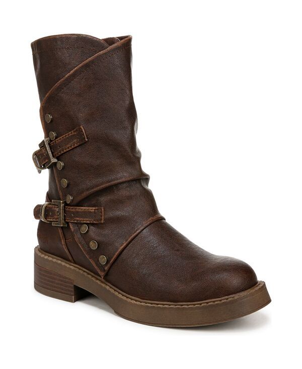ブローフィッシュマリブ レディース シューズ ブーツ・レインブーツ Blowfish Malibu Womens Venice Zipper Boots Brown Distressed Faux L