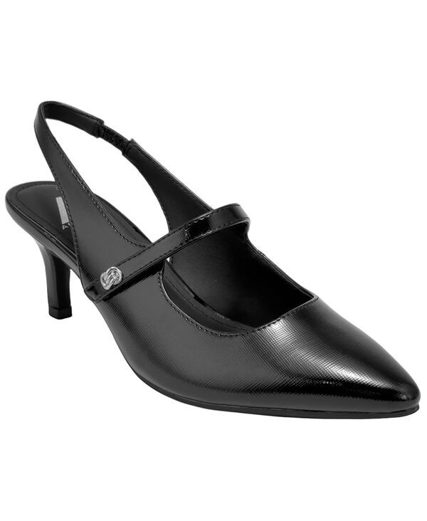 エアロソールズ レディース シューズ パンプス Aerosoles Womens Lyla Slingback Dress Pumps Black Faux Patent ブラック