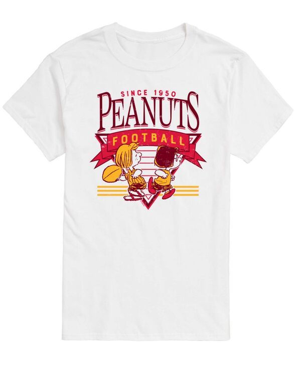 エアウェーブス メンズ トップス Tシャツ 半袖 AIRWAVES Mens Peanuts Football ShortSleeve TShirt White ホワイト