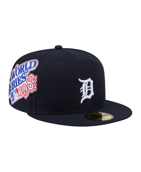 ニューエラ メンズ アクセサリー 帽子 New Era Mens Navy Detroitigers Hidden Hit 59FIFTY Fitted Hat Navy ネイビー