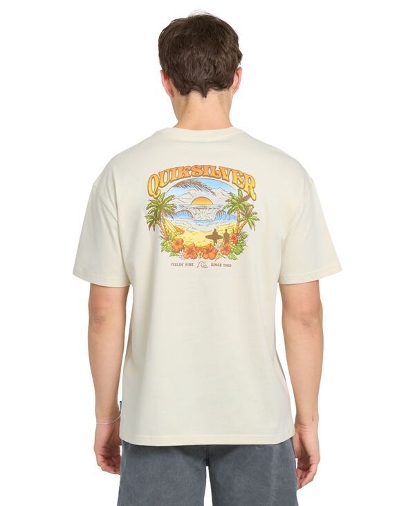 クイックシルバー メンズ トップス Tシャツ Quik silver Mens Originals 165g Rinspun OversizedFitshirts Beige ベージュ 9,571円