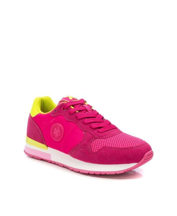 キシタイ レディース シューズ スニーカー XTI Womens Multicolor Casual Comfort Sneakers Fuschia フューシャ