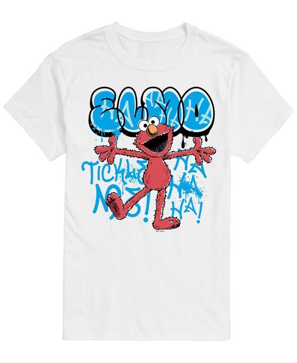 エアウェーブス メンズ トップス Tシャツ 半袖 グラフィック AIRWAVES Mensesame Streetwear Elmo ShortSleeve Graphic TShirt White