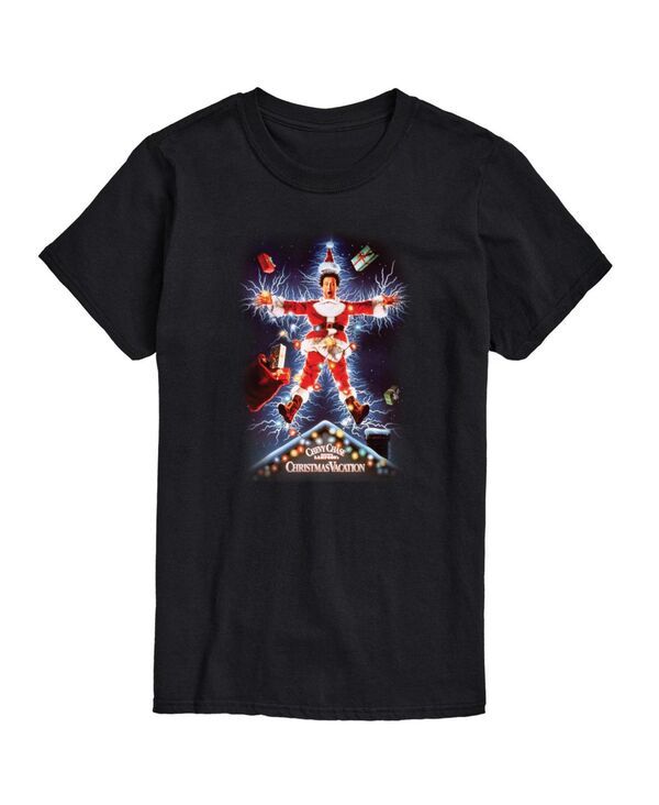 エアウェーブス メンズ トップス Tシャツ AIRWAVES Mens Nationalampoons Christmas Vacation Short Sleeve Tee Black ブラック